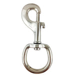 #10 - PACK OF 10 - 4" X 1" - Swivel Eye Bolt Snap, Zinc Die Cast. 130 lbs Safe Working Load.