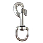 #27 - PACK OF 10 - 3/4" Swivel Eye Bolt Snap, Zinc Die Cast. 110 lbs Safe Working Load.