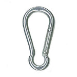 #49 - PACK OF 10 - 3/16" Snap Hook, Zinc Plated. 90 lbs Safe Working Load. 10 Each per Bag.