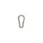 #49S - PACK OF 10 - 3/16" Snap Hook, 316 Stainless Steel. 100 lbs Safe Working Load.