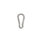 #50S - PACK OF 10 - 1/4" Snap Hook, 316 Stainless Steel. 120 lbs Safe Working Load.