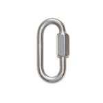 #53S - PACK OF 10 - 13/32" Quick Link Connector, 316 Stainless Steel. 3500 lbs Safe Working Load.